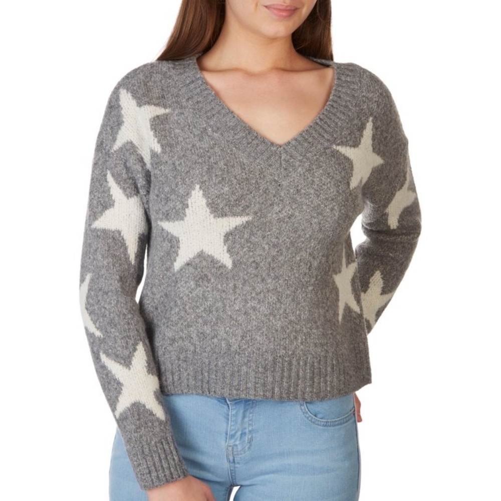 Women's Sweater Pink Rose